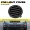Front Left Fog Light Cover Bezel Modern Look Durable ABS Easy To Install ImpactResistant For Car Fo 8