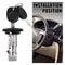 Ignition Switch Lock Cylinder Keys Door Lock Cylinder With AntiRust Feature Easy To Install 1