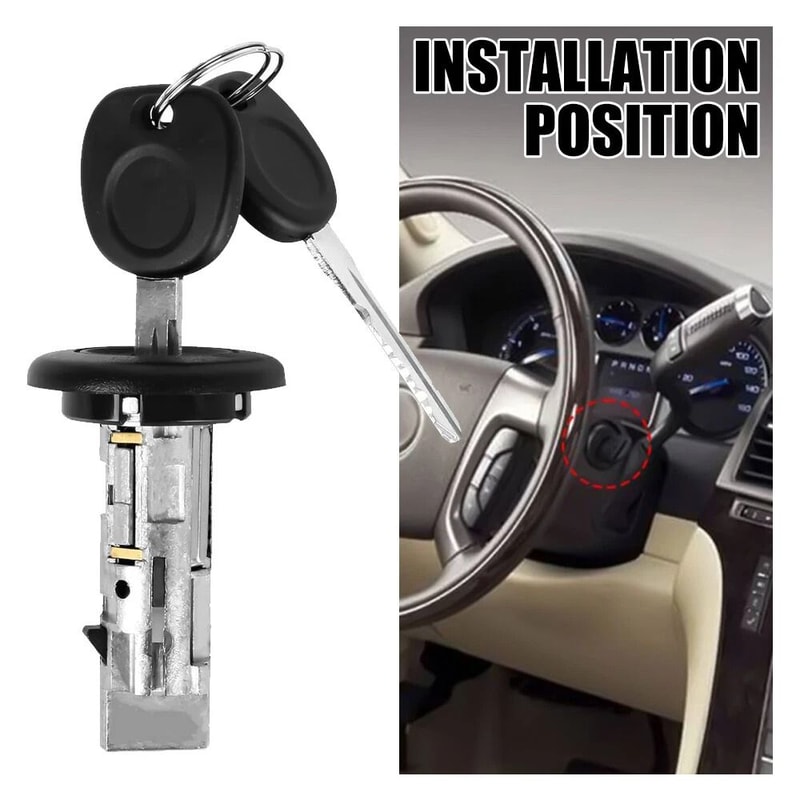 Ignition Switch Lock Cylinder Keys Door Lock Cylinder With AntiRust Feature Easy To Install 1