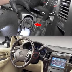 ignition switch lock cylinder keys, door lock cylinder with anti-rust feature, easy to install