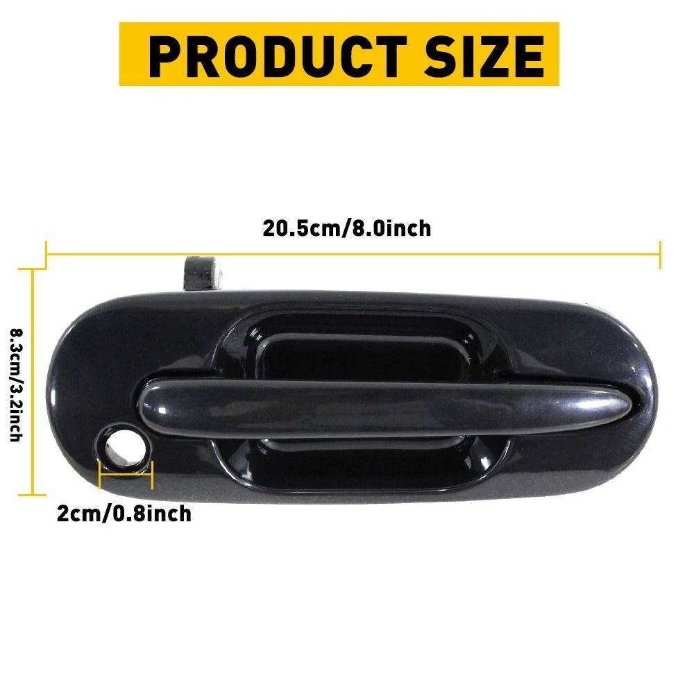 Exterior Door Handle For Front Passenger Side Durable HighQuality Plastic Perfect Fit Quality Assur 7