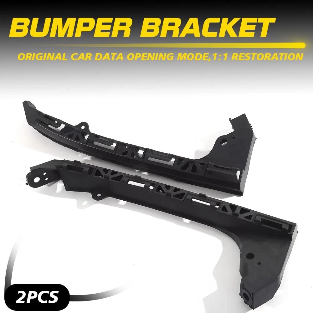 Front Bumper Bracket Right Left Pair Set Durable Wear Resistant Corrosion Proof Quality Replaceme 7