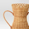 Wicker Vase With Loop Rim Rattan Vase With Side Handles 16Inch Threshold Loop Rim Vase For Home Dec 2