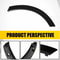 Durable Rear Left Driver Side Wheel Flare Molding Trim HighQuality ABS Perfect Vehicle Fit 6