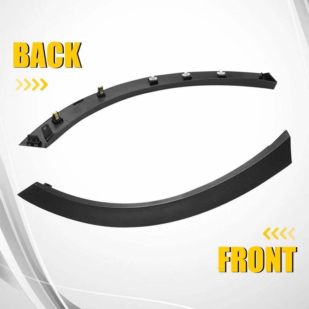 Durable Rear Left Driver Side Wheel Flare Molding Trim HighQuality ABS Perfect Vehicle Fit 8