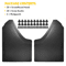 Universal Mud Flaps Splash Guards HeavyDuty Mudguards For Vehicles Durable Car Accessories 4