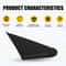 Durable Right Side Fender Pillar Trim Mirror Corner Molding For Vehicle HighQuality Automotive Part 4