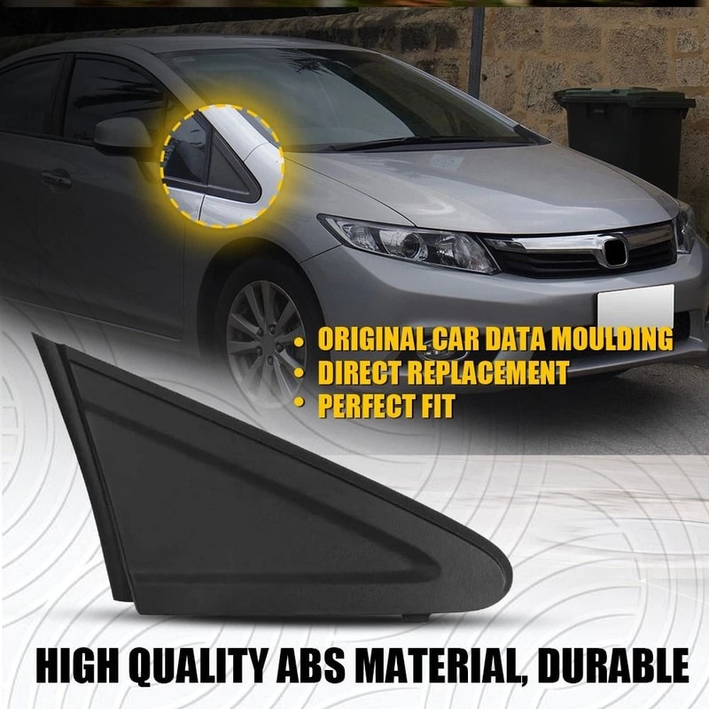 Durable Right Side Fender Pillar Trim Mirror Corner Molding For Vehicle HighQuality Automotive Part 5