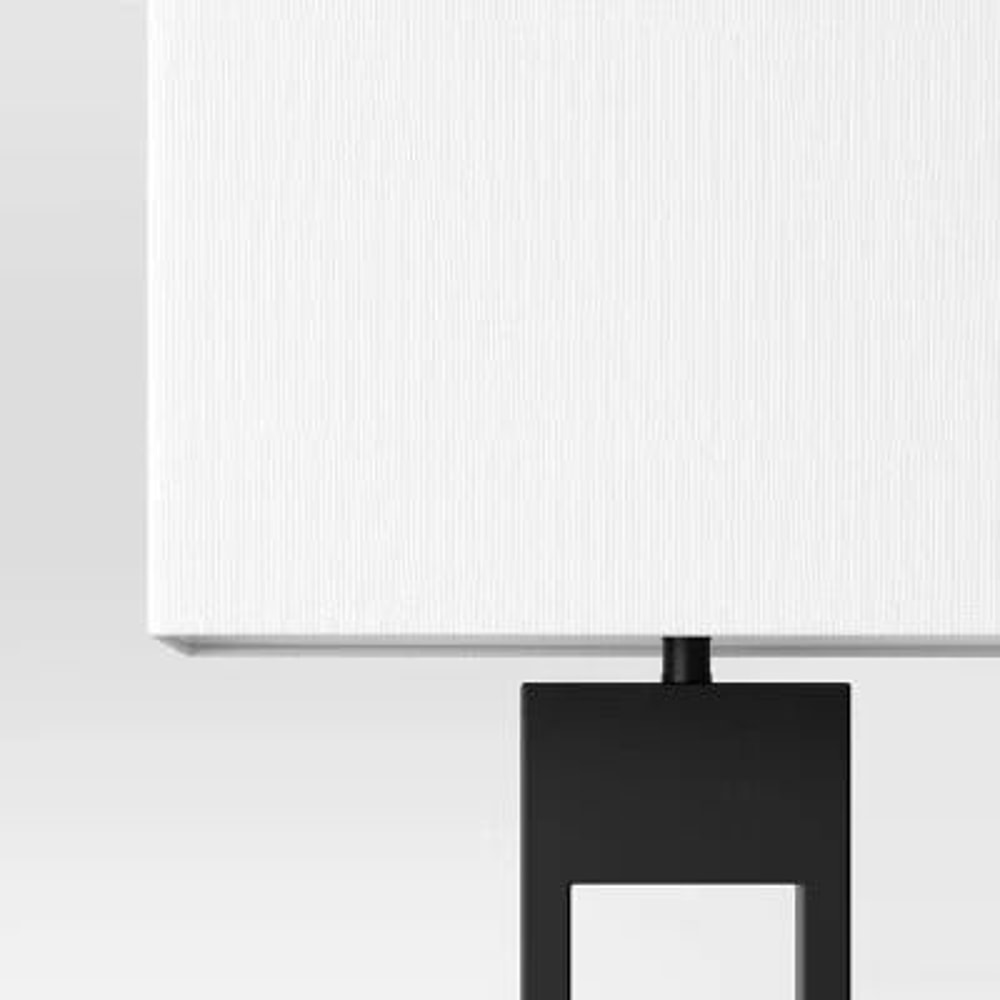 Weston Window Pane Floor Lamp Black Modern Standing Light Threshold Elegant Home Lighting For Livi 3