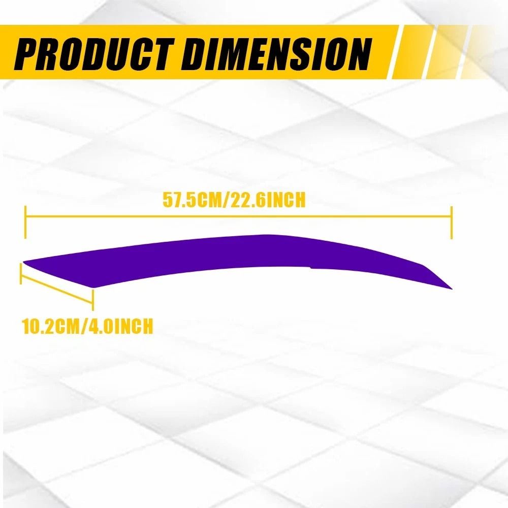 Purple Headlight Overlay Vinyl DRL Tint For Front Lights Premium Durable Protective Car Headlight F 8