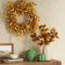 Hops Mix Fall Wreath - Threshold, Faux Hops and Leaves, Unlit Autumn Wreath for Indoor Use, Decorative Fall Door