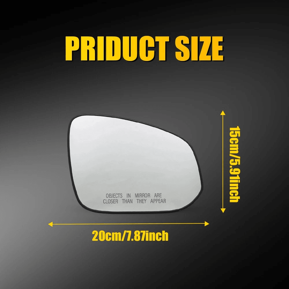 Right Passenger Side Mirror Glass Heated Superior Durability Perfect Fit For Easy Replacement Enhan 2