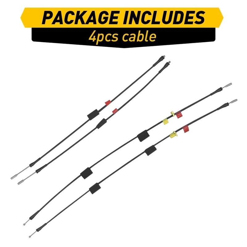 Side Door Latch Release Cable Rear Door Upper Replacement For Improved Driving Safety 6