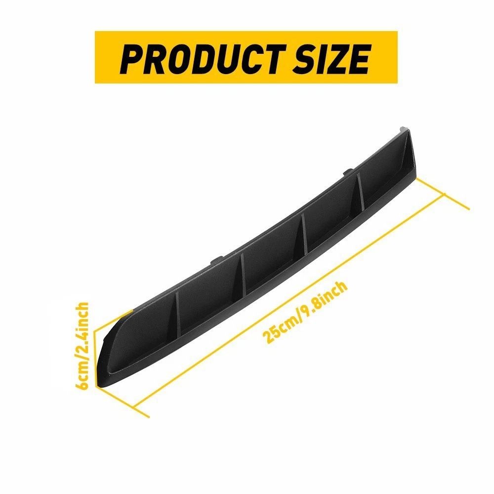 HighQuality Rear Bumper Extension Trim Left Right Side Replacement Durable WearResistant Easy Inst 2
