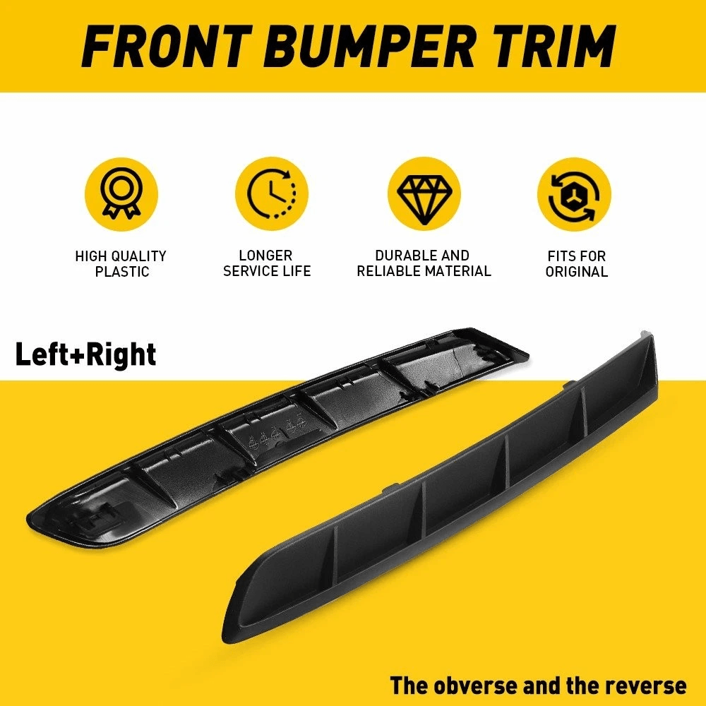 HighQuality Rear Bumper Extension Trim Left Right Side Replacement Durable WearResistant Easy Inst 4