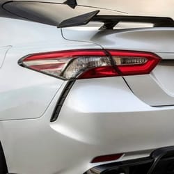 high-quality rear bumper extension trim, left & right side replacement, durable, wear-resistant, easy installation