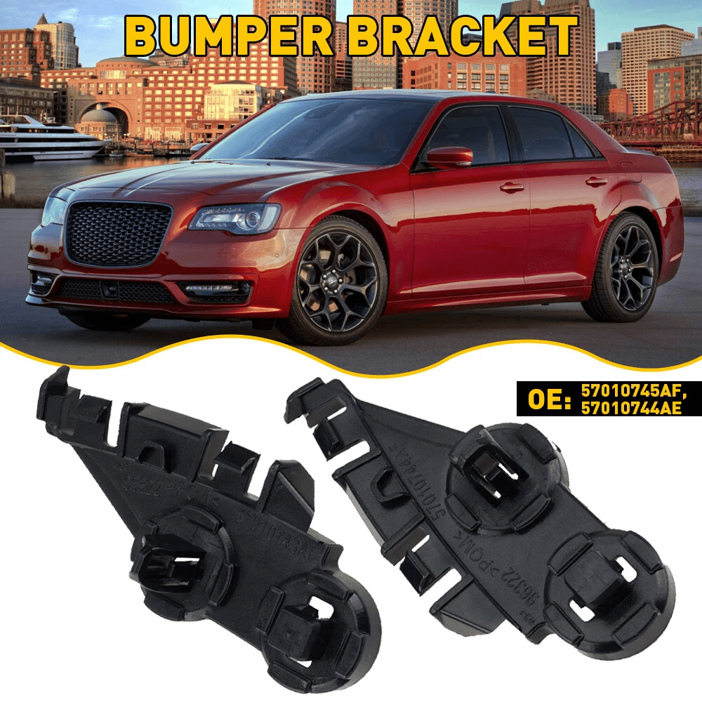 Bumper Support Brackets Set For Front Left Right Durable Easy Installation Protects Car Bumper Fr 1
