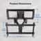 Full Motion TV Mount For TVs Tilts Swivels Extends 1