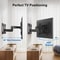Full Motion TV Mount For TVs Tilts Swivels Extends 9