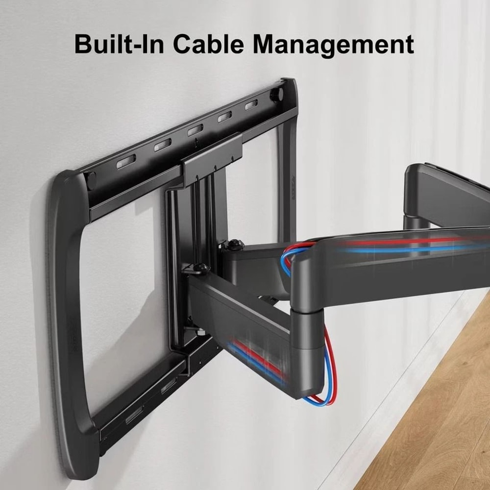 Full Motion TV Mount For TVs Tilts Swivels Extends 8