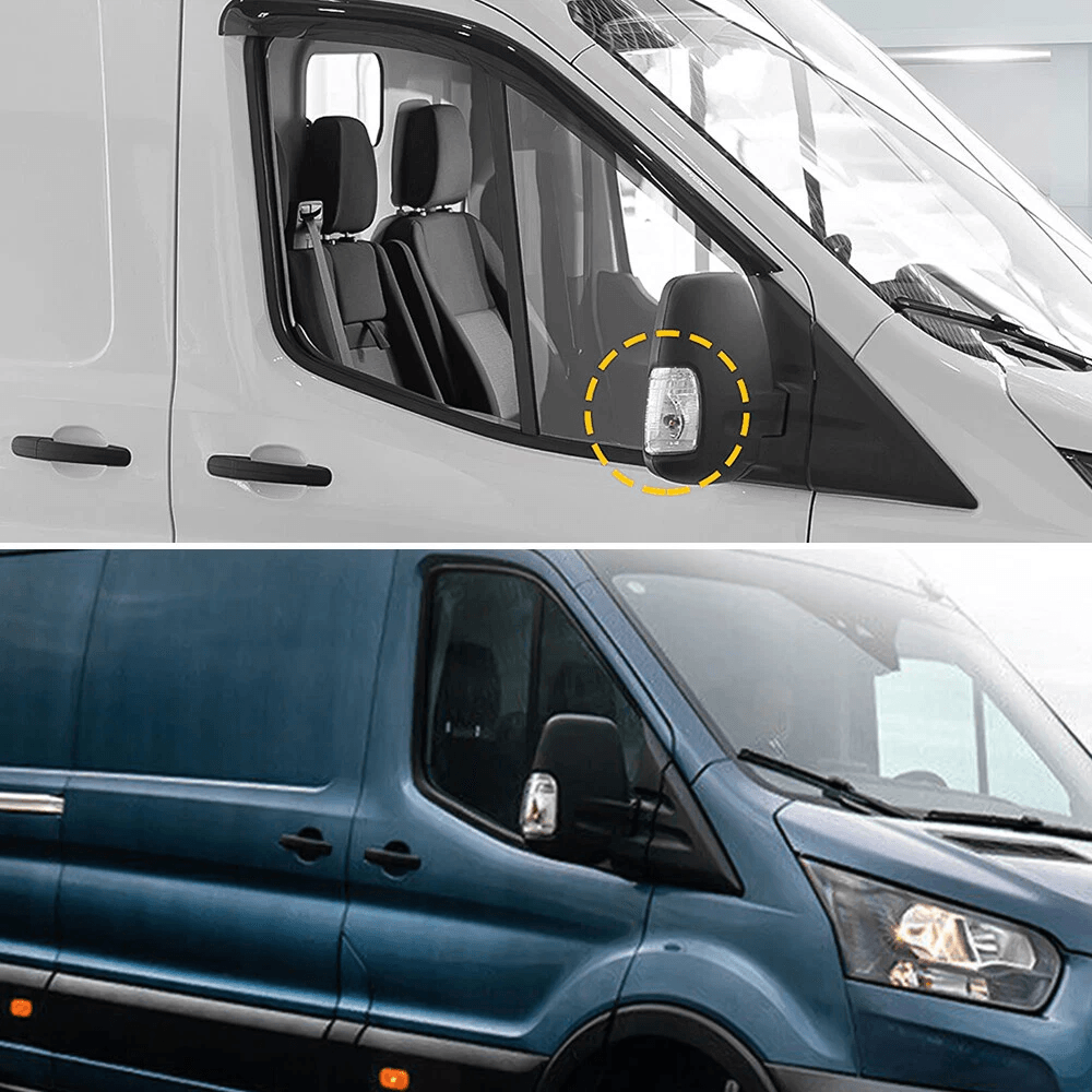 Durable Passenger Side Side Mirror Turn Signal Light Stable Performance Easy To Install 5