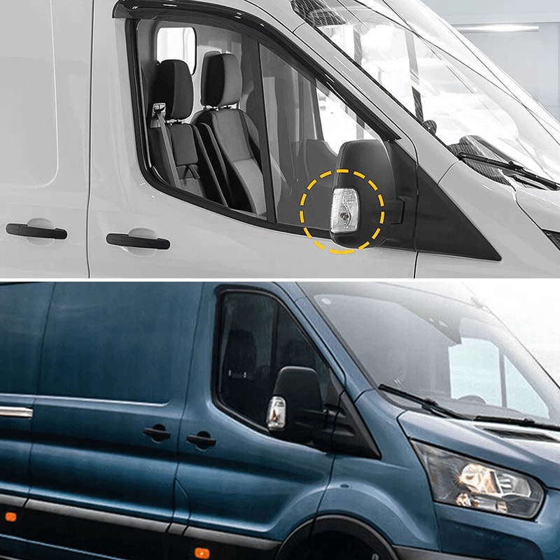 Durable Passenger Side Side Mirror Turn Signal Light Stable Performance Easy To Install 5