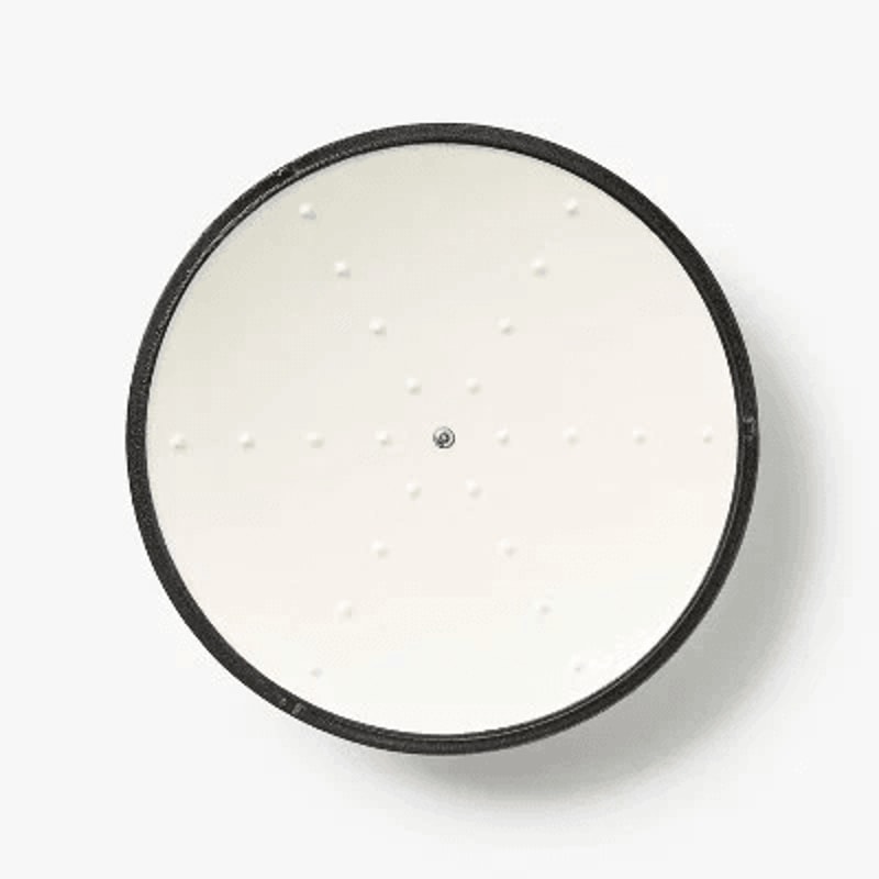 Enamel Dutch Oven Gray Eclipse Cast Iron Stock Pot OvenSafe Induction Ready Even Heating Cookware 4