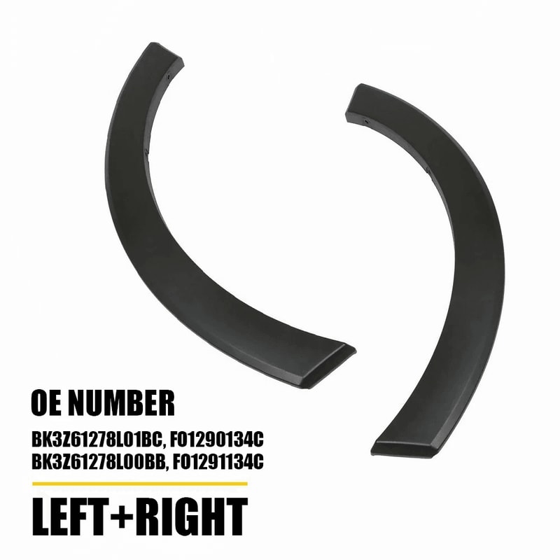 Premium Left Right Side Door Fender Molding Trim Perfect Fit For Your Vehicle 9