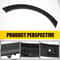 Premium Left Right Side Door Fender Molding Trim Perfect Fit For Your Vehicle 7