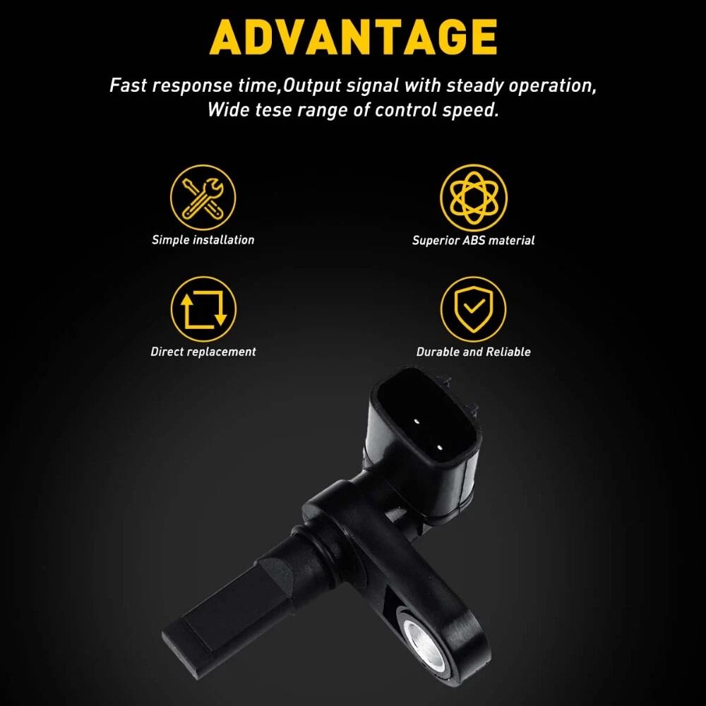 Wheel Speed Sensor Right Left Enhance Steering Braking Stability LongLasting Performance 8