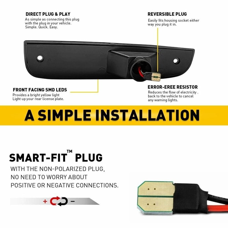 LED Side Marker Lights Waterproof High Brightness Front Corner Parking Lights Energy Saving 8