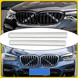 white grill bar v brace, front grille trim strip cover, car series styling accessory