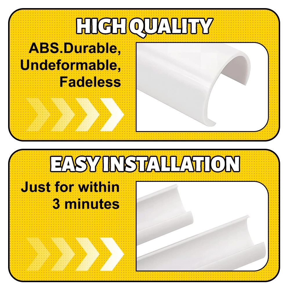 White Grill Bar V Brace Front Grille Trim Strip Cover Car Series Styling Accessory 4