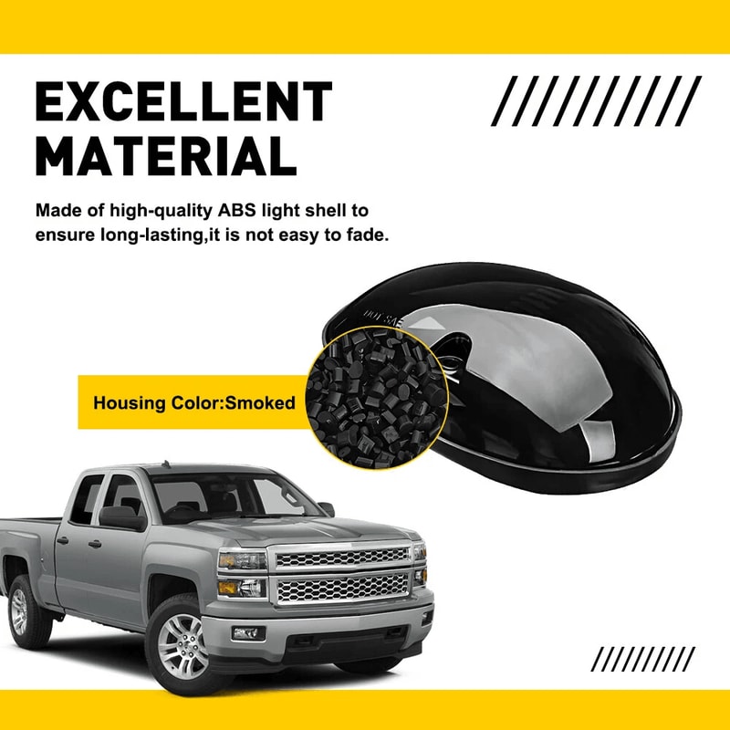 High Brightness LED White Cab Top Roof Marker Lights Waterproof Running Lamps For Trucks Improve Ni 7