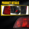 Passenger Side Rear Bumper Reflector Light Durable ABS Material Perfect Fit Replacement 4