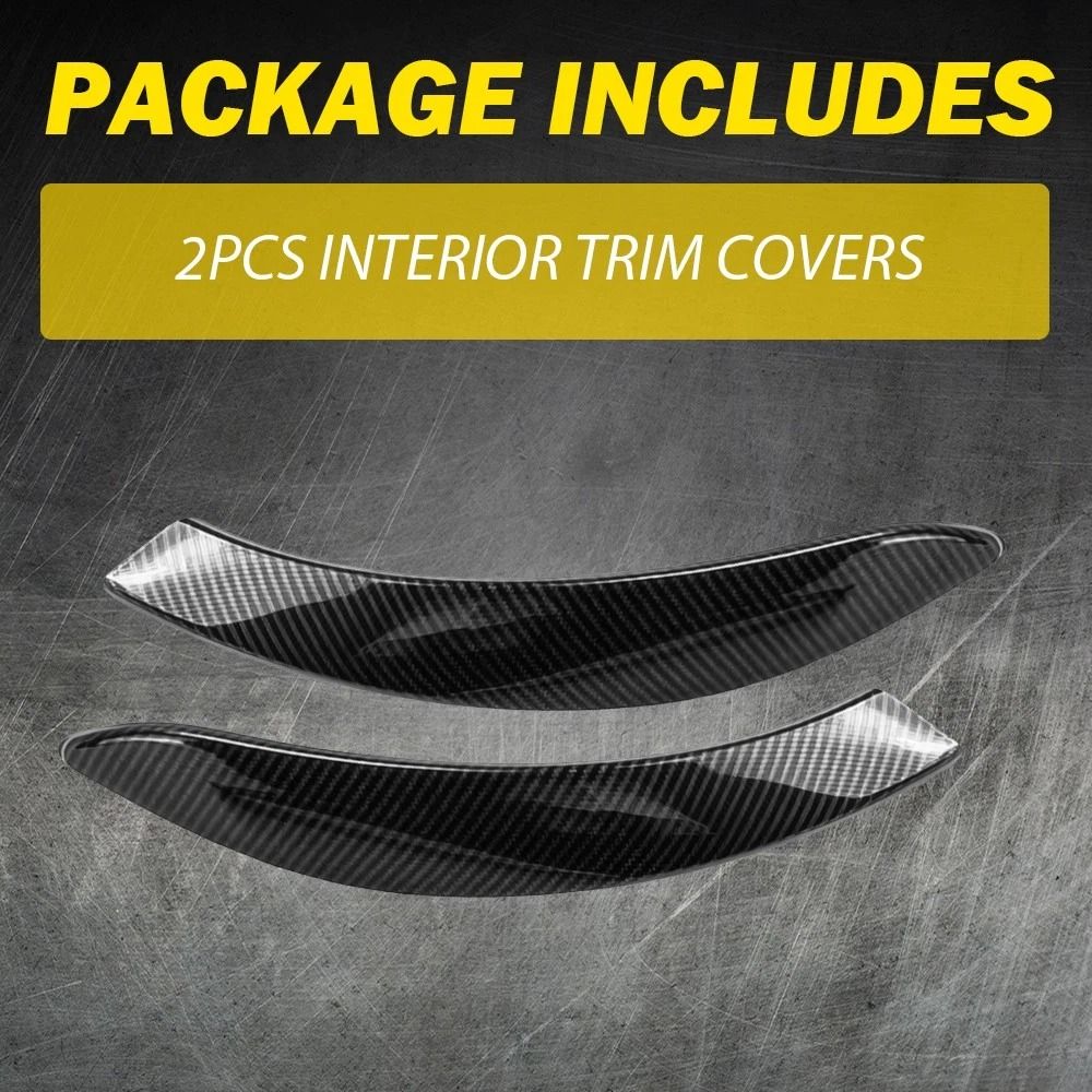 Carbon Fiber Door Handle Trim HighQuality TapeFree Installation Strict Quality Control 2