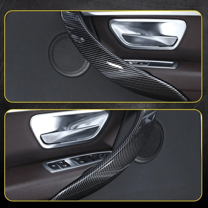 Carbon Fiber Door Handle Trim HighQuality TapeFree Installation Strict Quality Control 7