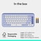 POP Icon Keys Wireless Bluetooth Keyboard Comfortable Typing Compatible With Laptop 8