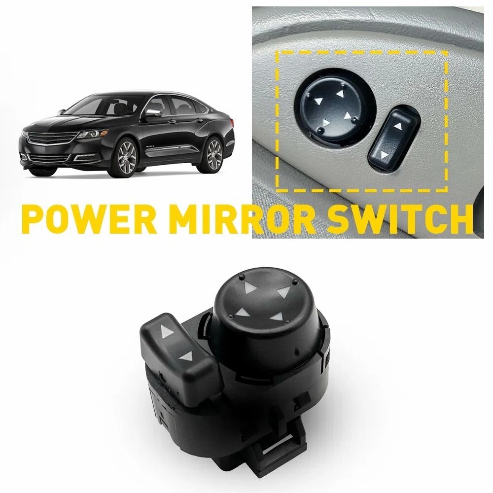 Front Driver Side Power Mirror Switch Control Stable Performance Simple Installation For Reliable U 3