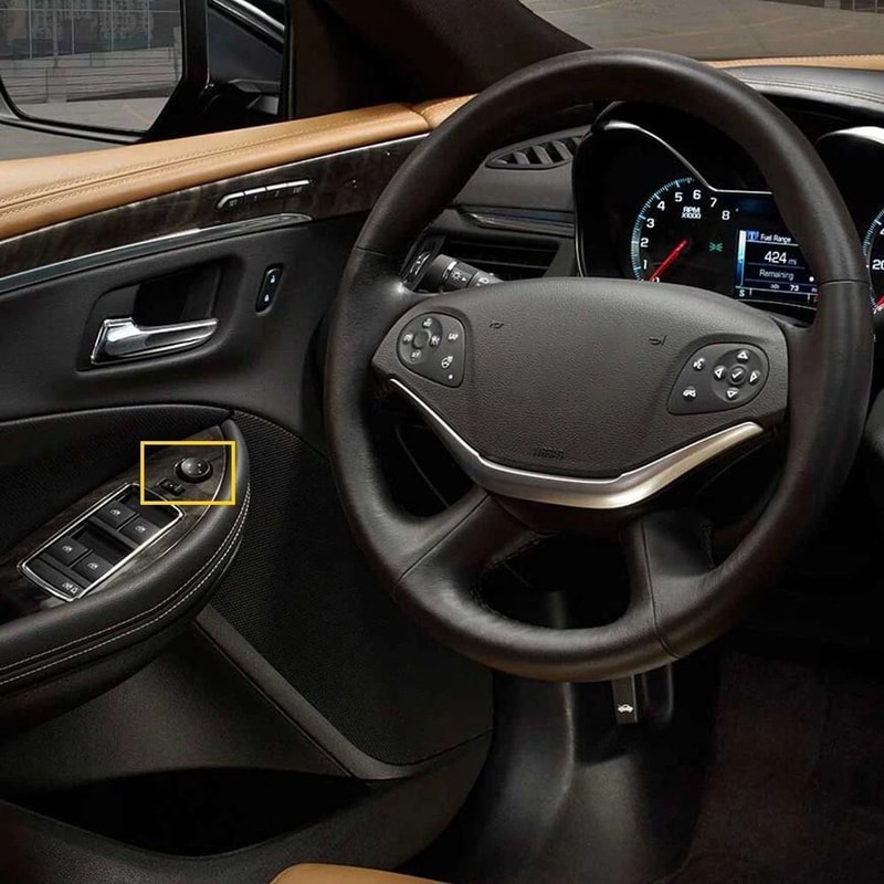 Front Driver Side Power Mirror Switch Control Stable Performance Simple Installation For Reliable U 9