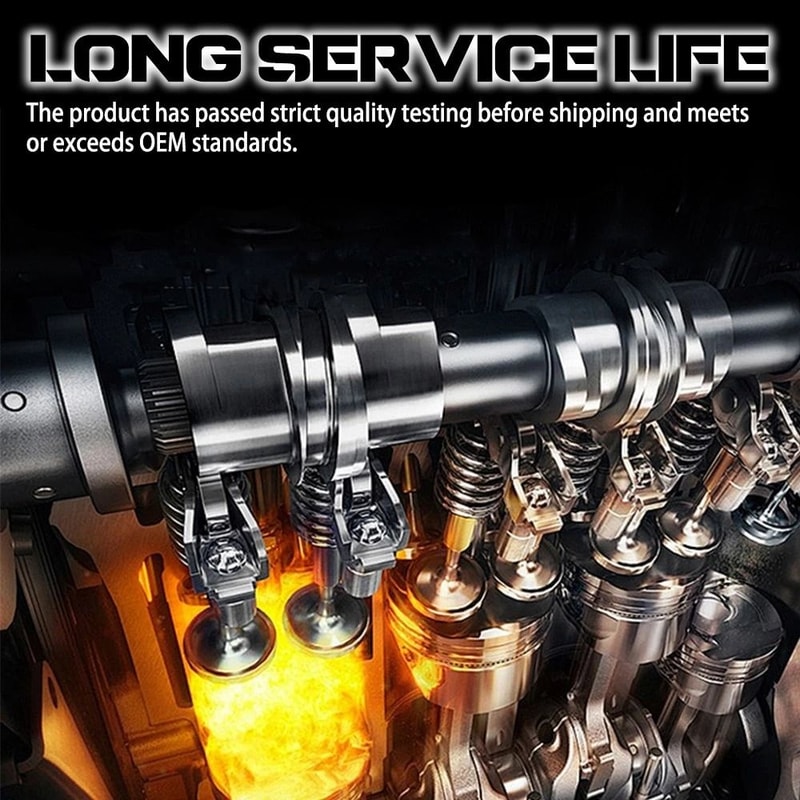 HighQuality Steel Intake Exhaust Camshaft LeftRight Side Fitment Reliable Performance 7