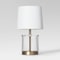 Stylish Modern Acrylic Accent Lamp LED Bulb Brass Finish For Home Decor 1