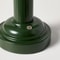 Fluted Metal Rechargeable Library Table Lamp Green Compact TouchActivated LED Light 3
