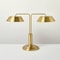 Brass DoubleShaded Table Lamp Hearth Hand With Magnolia Modern Table Lighting With Way Light Contr 0