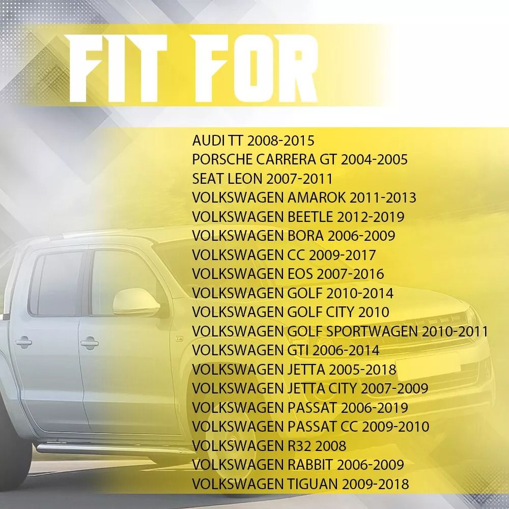 Rear Front R L Wheel Speed Sensor Fit For Volkswagen Jetta Passat Direct Replacement 1