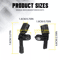 Rear Front R L Wheel Speed Sensor Fit For Volkswagen Jetta Passat Direct Replacement 2