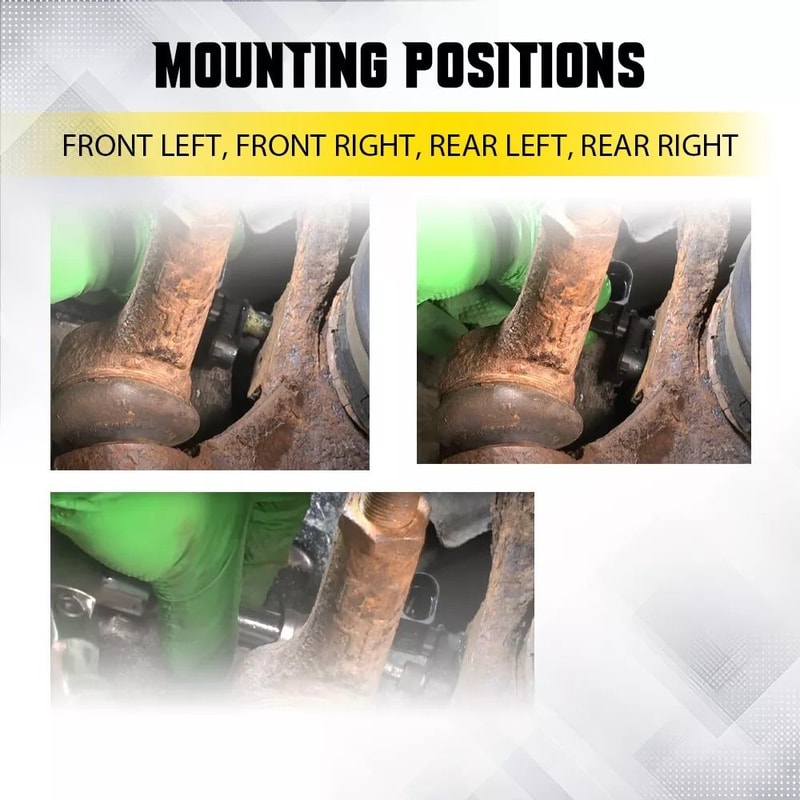 Rear Front R L Wheel Speed Sensor Fit For Volkswagen Jetta Passat Direct Replacement 4