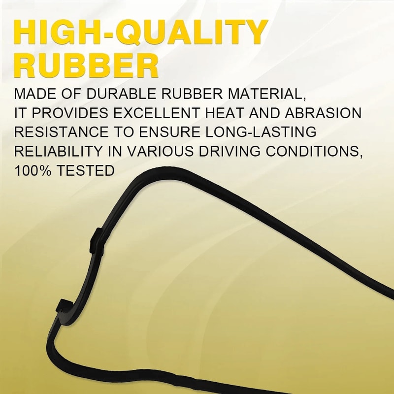 Engine Valve Cover Set Gasket Fit For Secure Seal Prevent Leaks Durable Replacement 7