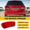 Durable Reflector Light Rear Left Driver Side Bumper Waterproof Easy Install Dust Scratch Resistan 8