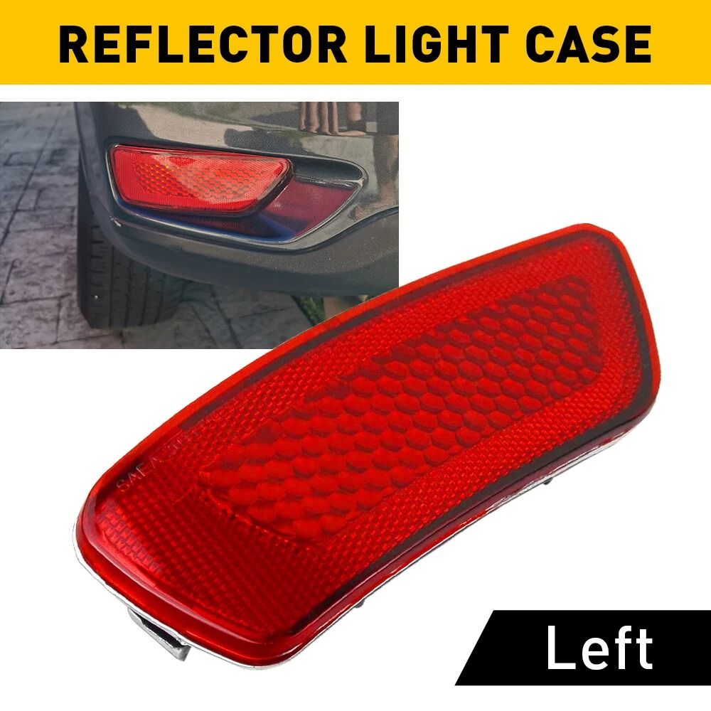 Durable Reflector Light Rear Left Driver Side Bumper Waterproof Easy Install Dust Scratch Resistan 9